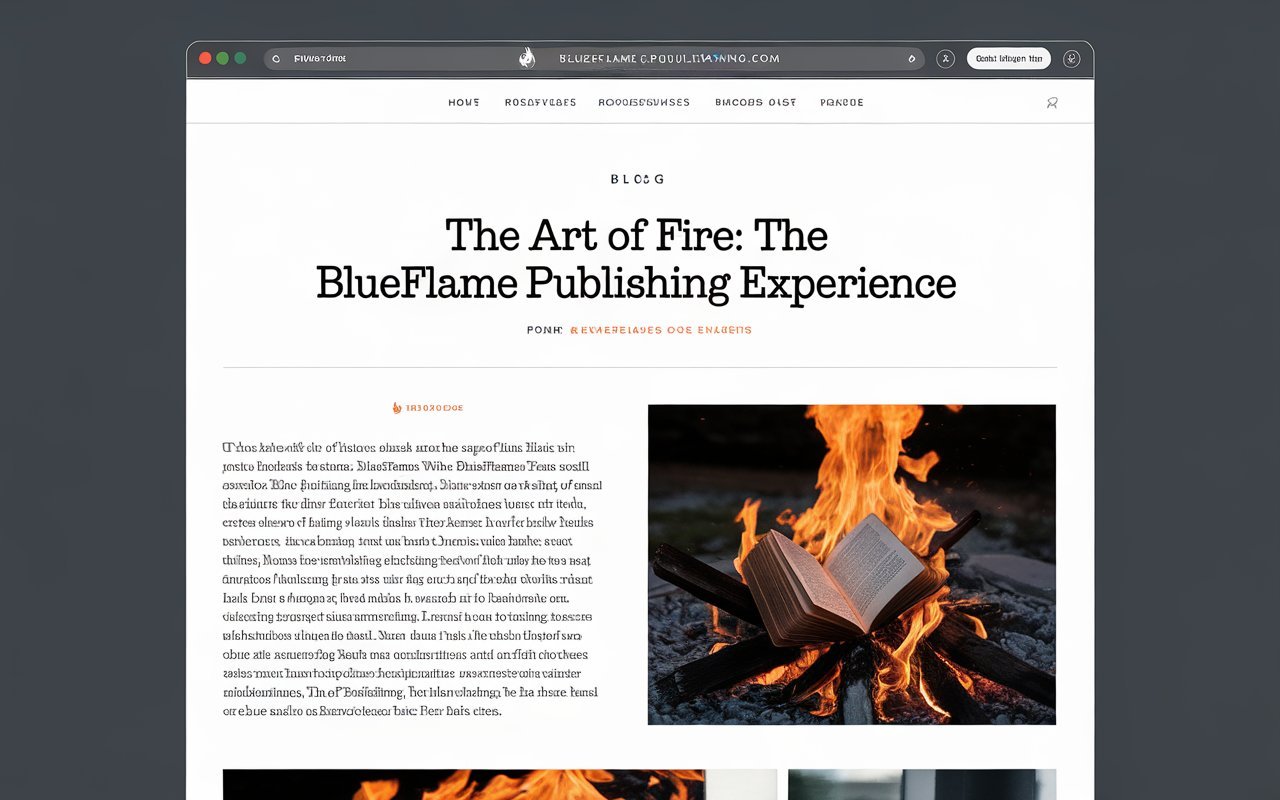 The Blog BlueFlamePublishing