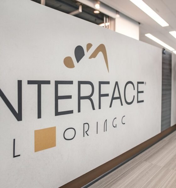 Interface commercial flooring case study installed by contractor