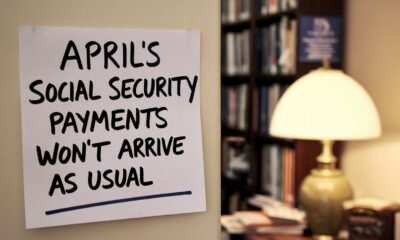 April's Social Security payments won't arrive as usual