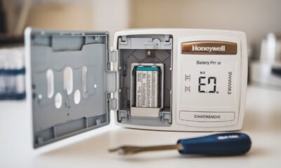 Honeywell Home Pro Series thermostat battery replacement