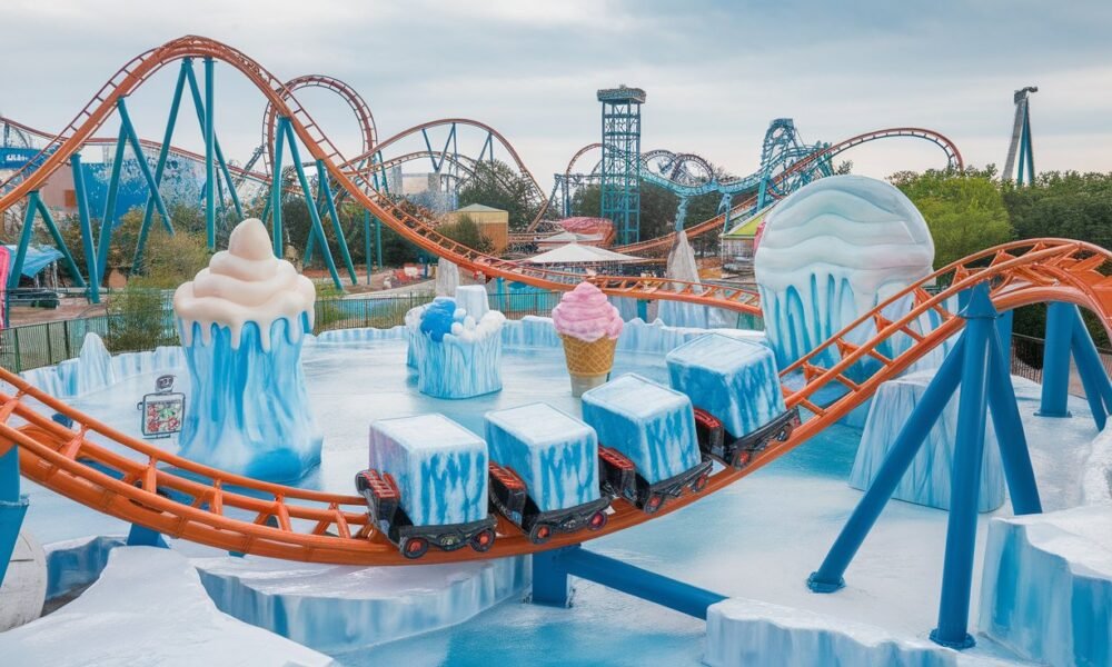 Mr. Freeze at Six Flags Over Texas