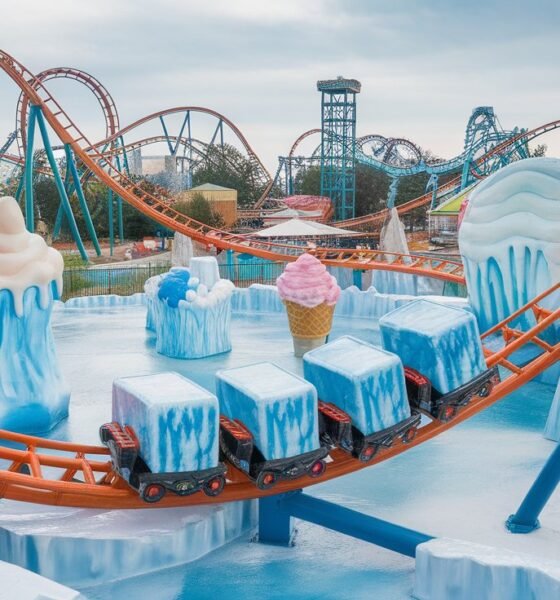 Mr. Freeze at Six Flags Over Texas