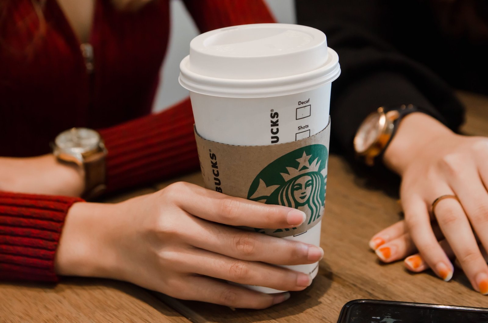 Starbucks size